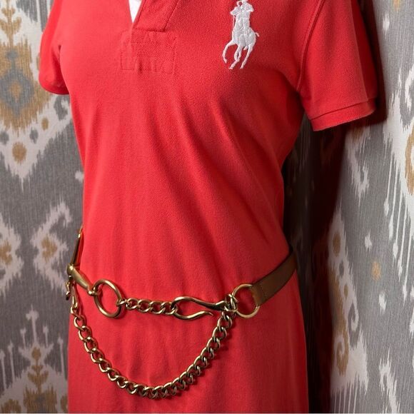 Ralph Lauren Blue Label Big Pony Rugby Collar Polo Dress - Picture 14 of 16